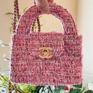 Chanel nano mini Kelly shopping bag